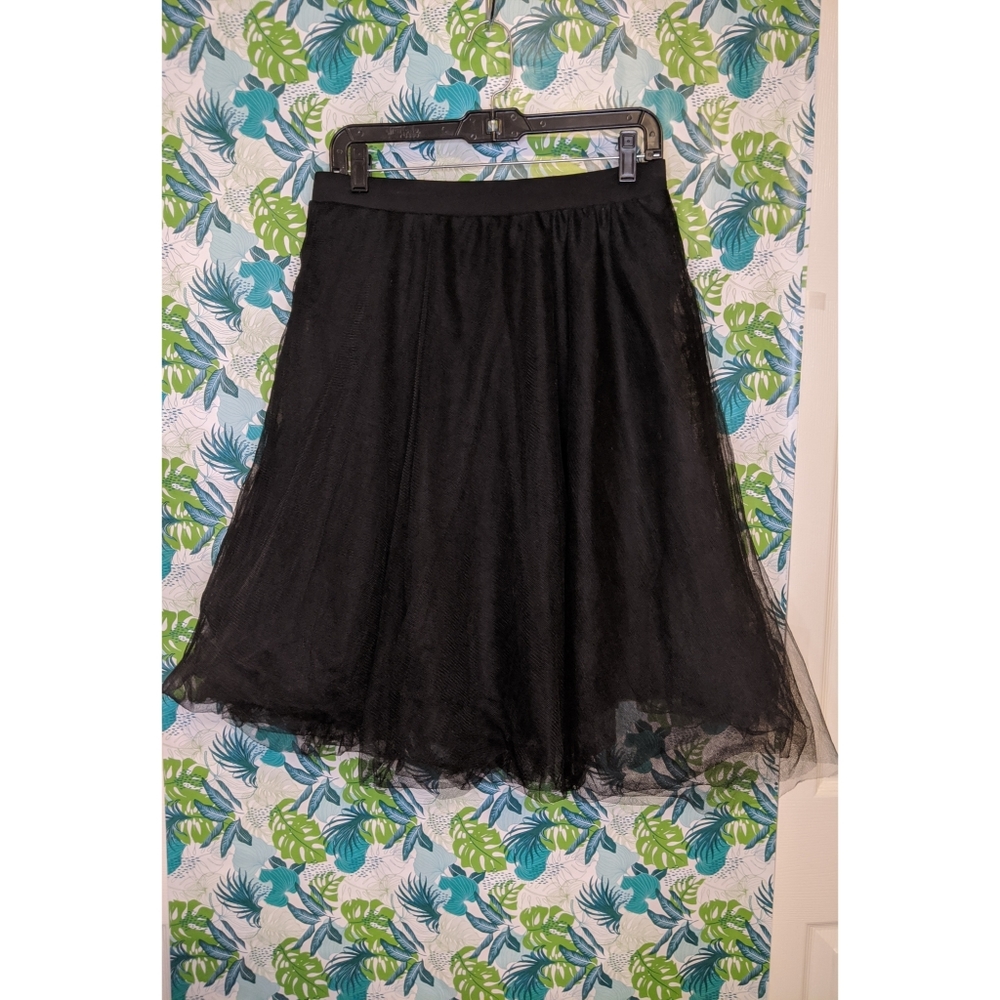 Black tulle skirt Size L